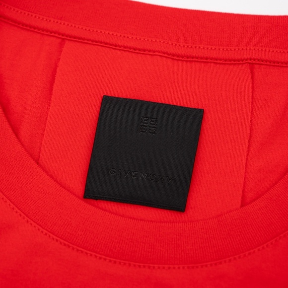 size 5XL Givenchy Red T-Shirt Dragon Slim Fit - Picture 4 of 7
